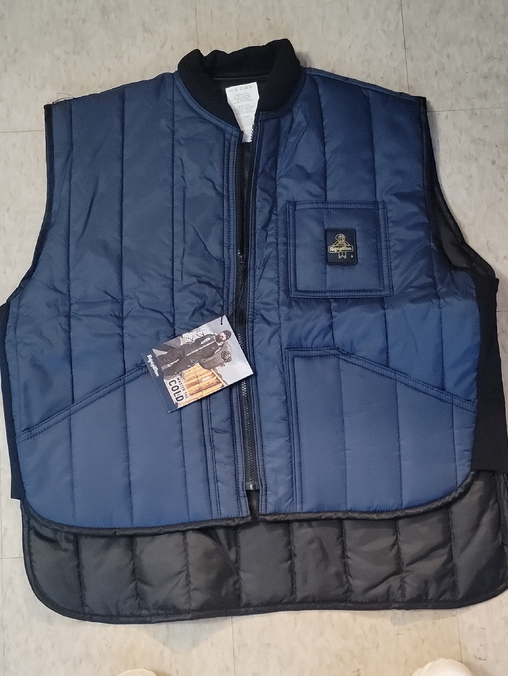 RefrigiWear Black Insulated Vest - Pants 2XL